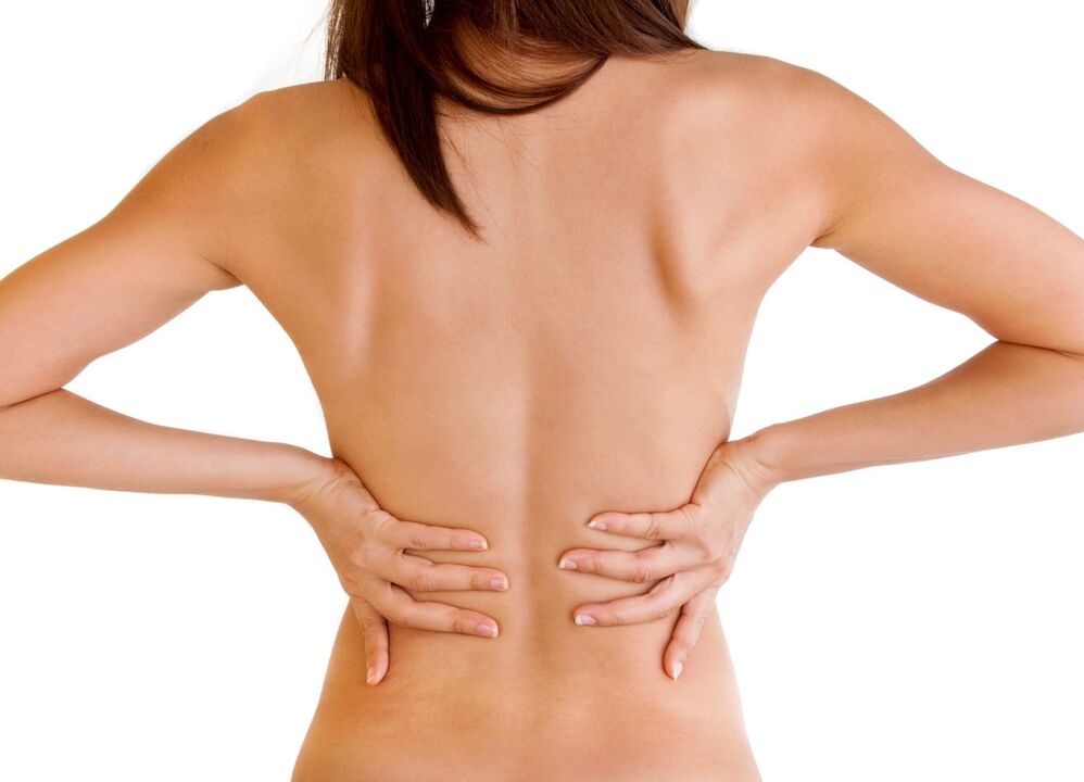 πόνος στην πλάτη με οστεοχόνδρωση της θωρακικής περιοχής